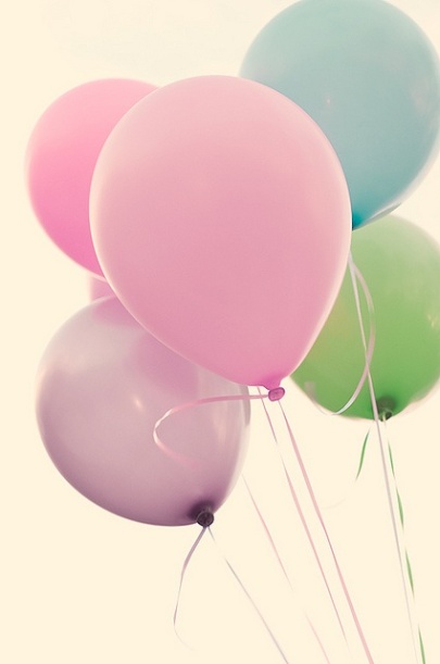 balloons..
